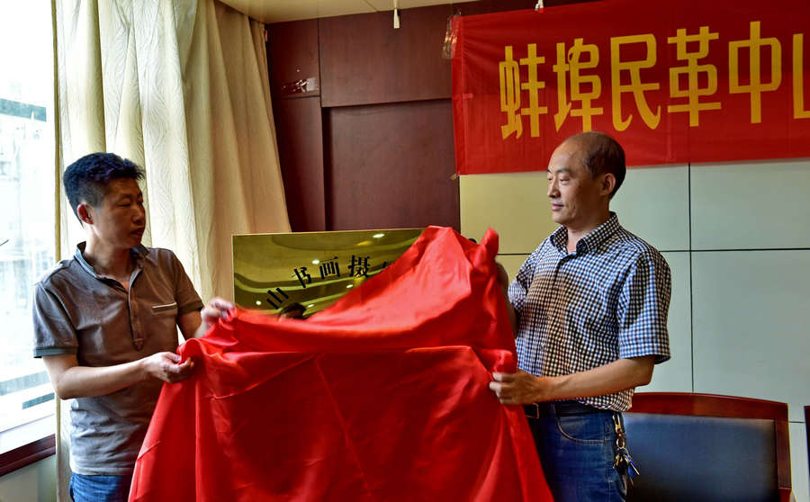 蚌埠民革中山书画摄影协会成立